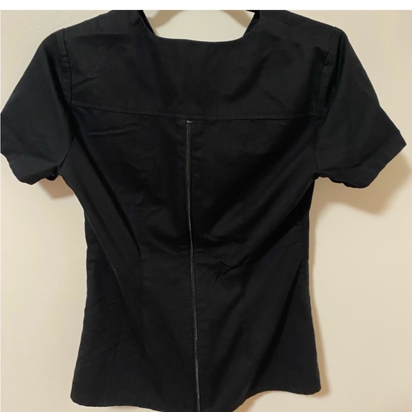 JaAanu black scrub top - Picture 2 of 3